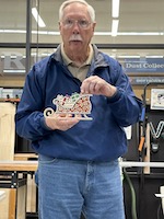 Scrollsaw project byChuck Collins